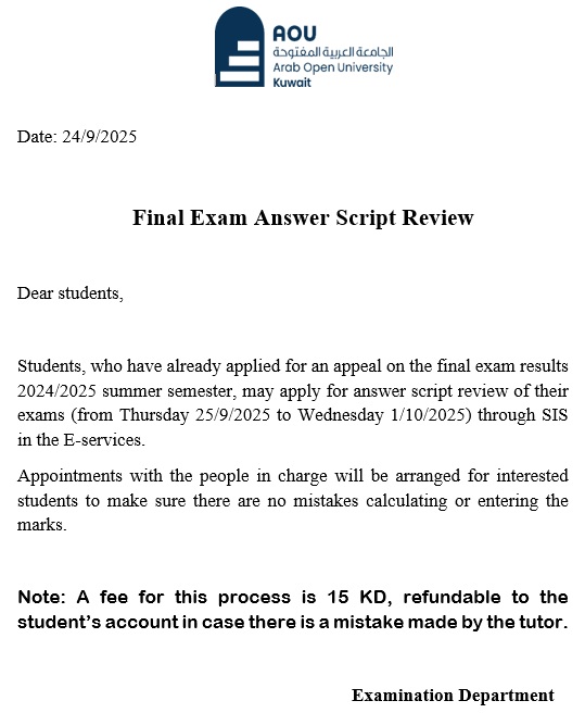 Final Review
